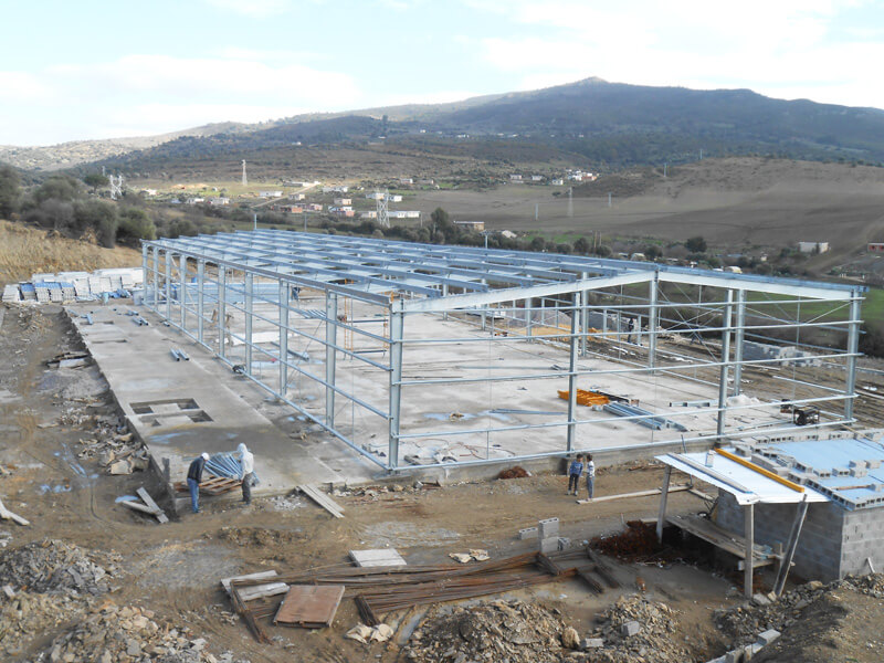 هيكل الصلب المجلفن