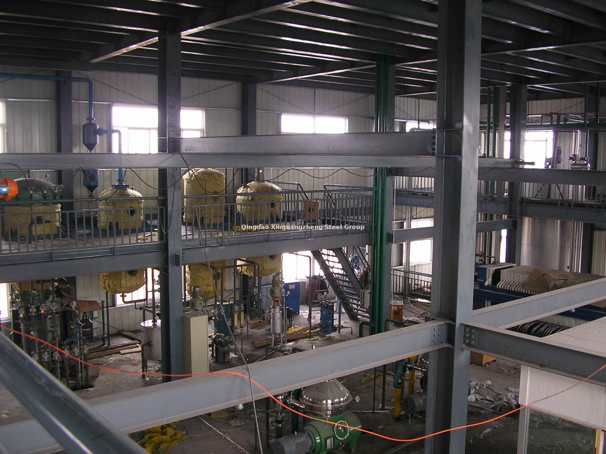 منصة هيكل الصلب