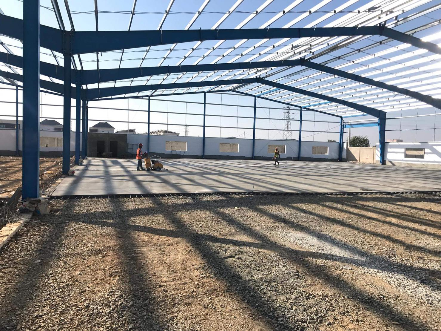 مبنى الفولاذ الزراعي