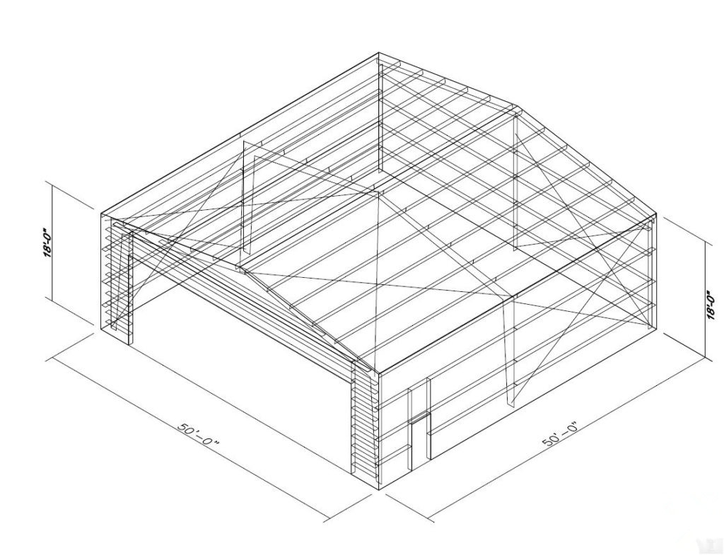 حظيرة الفولاذ المجلفن