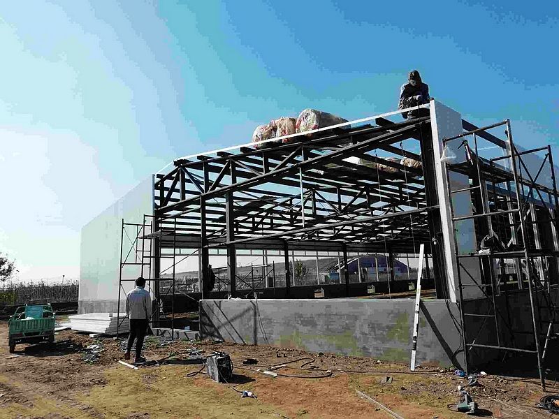 مزرعة الدجاج المجلفن