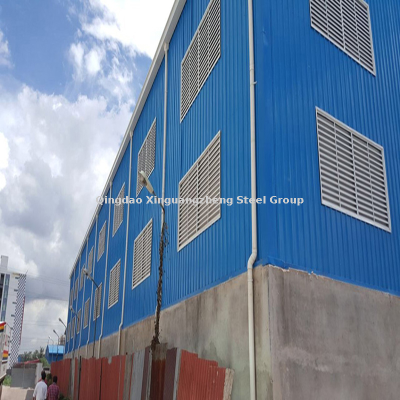 مبنى مستودع الصلب